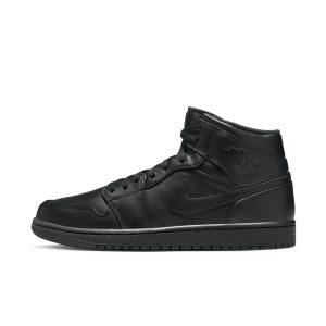 Air Jordan 1 Miden Zwart (554724-093)