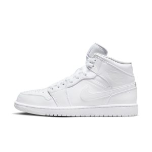 Air Jordan 1 Miden Wit (554724-136)
