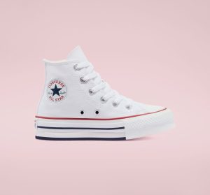 Converse Converse Color EVA Platform Chuck Taylor All Star High Top White/garnet/midnight Navy (671108C)