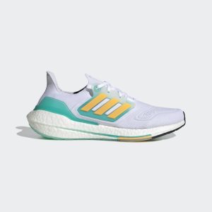 adidas Ultraboost 22 Cloud White / Flash Orange / Mint Rush (GX5463)