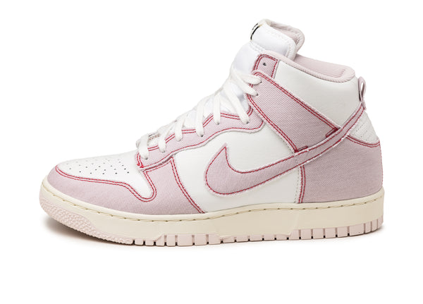 Nike Dunk High 1985 *Barely Rose* Summit White / Barely Rose / University Red (DQ8799-100 