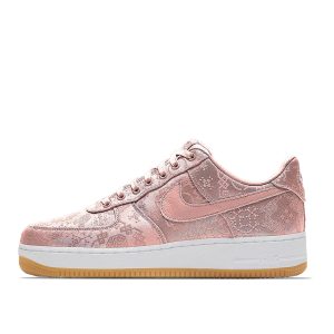 Nike x CLOT Air Force AF 1 Low Rose Gold Silk (Special Box) (CJ5290-600-SB)