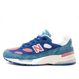 New Balance 992 Blue Teal Rose
