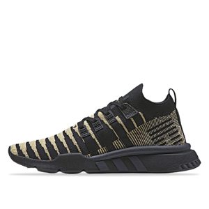 Adidas Dragon Ball Z x EQT Support Mid ADV Primeknit ‘Super Shenron’ Core Black/Core Black/Gold Metallic (DB2933)