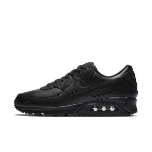 Nike Air Max 90 Leather Triple Black (2020)