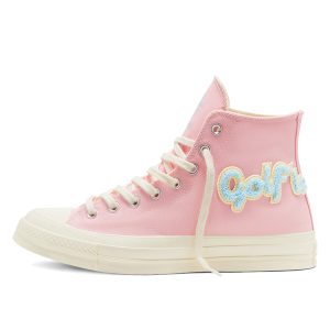 Converse Golf Le Fleur x Chuck 70 Chenille ‘Almond Blossom’ Almond Blossom/Egret/Blue Glow (167478C)