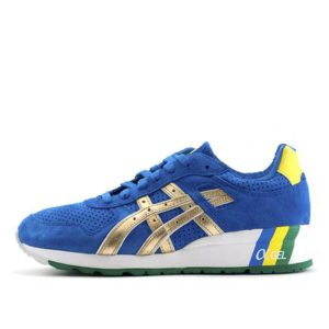 Asics Ronnie Fieg x GT 2 ‘Brazil’ Blue/Gold (H40JK-4294)