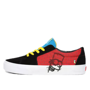 Vans The Simpsons x Sk8-Low ‘El Barto’ Red/Black (VN0A4UUK17A)