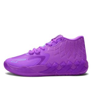 Puma MB.01 basketbalschoenen Blauw/Paars (377237-10)