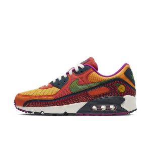 Nike Air Max 90 ‘Dia de los Muertos’ Deep Ocean/Sail/University Gold/Cactus Flower (DC5154-458)