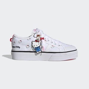 adidas Nizza Platform Core White / Core White / Core Black (HQ6239)