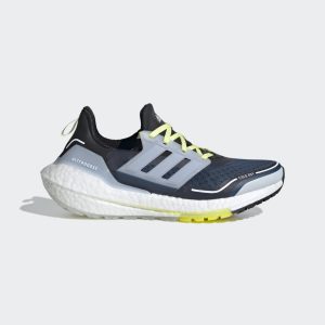adidas Ultraboost 21 COLD.RDY Crew Navy / Halo Blue / Pulse Yellow (S23754)