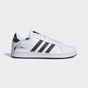 adidas Grand Court Base Cloud White / Carbon / Ray Red (GW3658)
