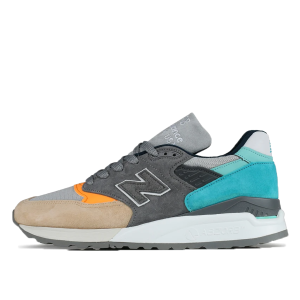 New Balance 998 Made In USA ‘Sand Teal’ Grey/Teal/Sand/Orange (M998AWB)
