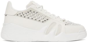 Giuseppe Zanotti White Talon Sneakers (RM20026-91558)
