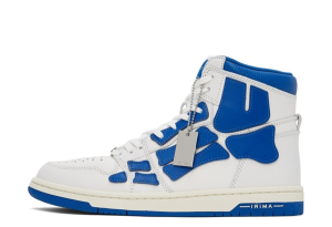 AMIRI Skel Panelled High Top White Blue (MFS002123)