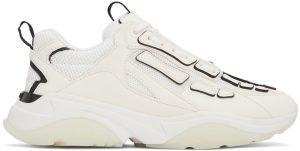 AMIRI White & Black Bone Runner Sneakers (PS22MFS001-182)