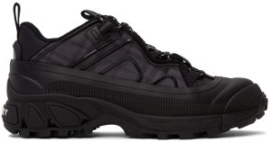 Burberry Black Check Technical Arthur Sneakers (8042584)
