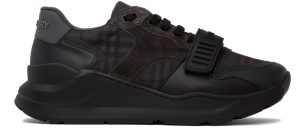 Burberry Grey Vintage Check Sneakers (8042200)