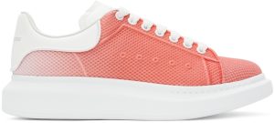 Alexander McQueen Pink & White Degradé Oversized Sneakers (667823WIAFC)