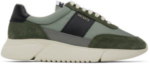 Axel Arigato Green Genesis Vintage Runner Sneakers (35059)