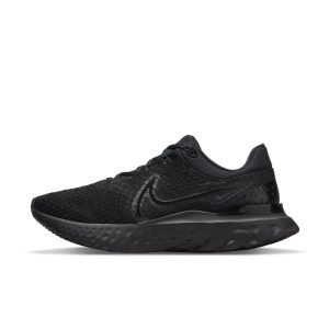 Nike React Infinity Run Flyknit 3en voor heren (straat) Zwart (DH5392-005)