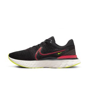 Nike React Infinity Run Flyknit 3en voor heren (straat) Zwart (DH5392-007)