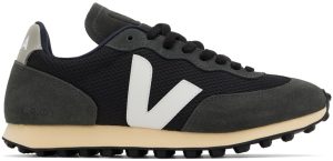 Veja Black & Grey Rio Branco Sneakers (RB0102367)