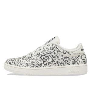 Reebok Keith Haring Club C Schoenen Chalk / Pure Grey 8 / Chalk