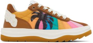 Palm Angels Multicolor Rainbow Sneakers (PWIA044S22FAB0018410)