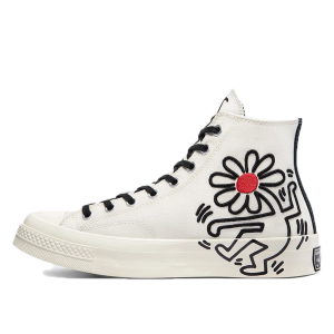 Converse Converse x Keith Haring Chuck 70 High Top Egret/zwart/rood (171858C)