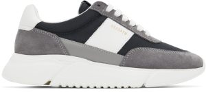 Axel Arigato Black & Grey Genesis Vintage Sneakers (35101)