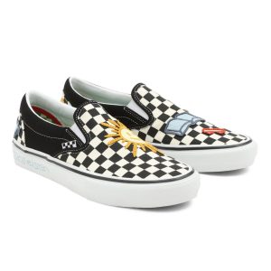 VANS Vans X Skateistan Skate Slip-on Schoenen  Zwart (VN0A5FCA89C)