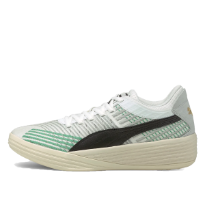 Puma Clyde All-Pro Coast 2 Coast basketbalschoenen Wit/Groen (195124-01)
