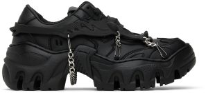 Rombaut Black Boccaccio II Harness Sneakers (S22-B-009)