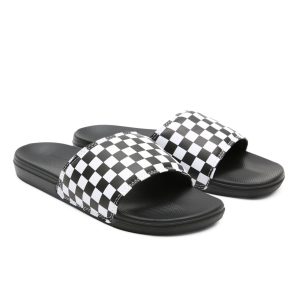 VANS Checkerboard La Costa Slide-on Schoenen Voor Heren Zwart (VN0A5HF527I)