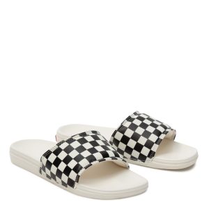 VANS Checkerboard La Costa Slide-on Zwart (VN0A5HFER6R)