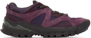 Vans Purple & Khaki Taka Hayashi Edition Vault The Amzn Trailh Sneakers (VN0A7Q5KBA3)