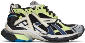 Balenciaga Black Runner Sneakers (677403-W3RB5-5179)