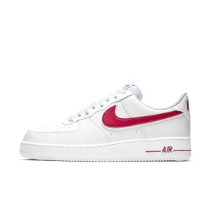 Nike  Air Force 1 07 White Red (2019) (AO2423-102)
