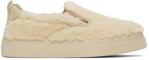 Chloé Off-White Lauren Sneakers (CHC21W421V8)