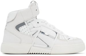 Valentino Garavani White VL7N High-Top Sneakers (WW2S0BF5KIG)