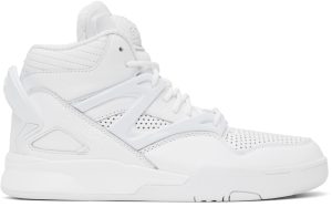Reebok Juun.J Pump Omni Zone II Schoenen Cloud White / Cold Grey / Black