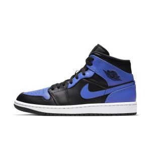 Air Jordan 1 Mid Hyper Royal (554724-077)