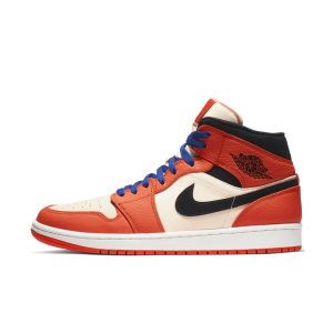 Air Jordan 1 Mid SE Team Orange (852542-800)