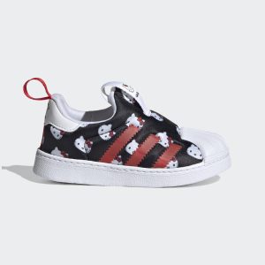 adidas Hello Kitty Superstar 360 Cloud White / Core Black / Vivid Red (GY9214)