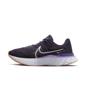 Nike React Infinity Run Flyknit 3en voor dames (straat) Paars (DD3024-502)