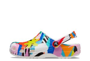 Crocs  WMNS Classic Clogs Retro White Multi (207849-94S)