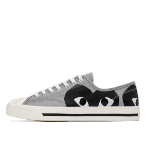 Converse Converse x Comme des Garçons PLAY Jack Purcell Low Top Drizzle/egret/black (171259C)