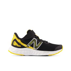 New Balance Fresh Foam Arishi v4 Bungee Lace with Top Strap Black / Hot Marigold (PAARIV4-42169)